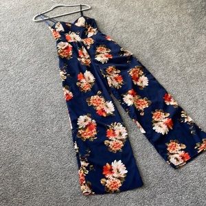 Summery floral jumpsuit
